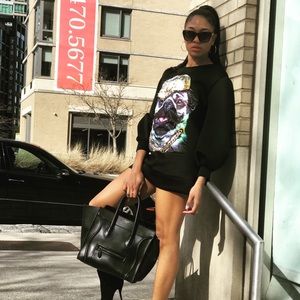 Pub chain sweater dress